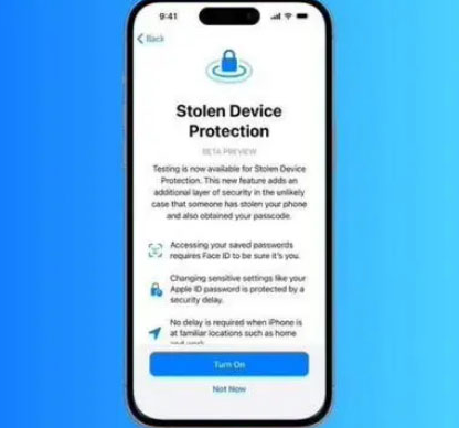 阎良苹果授权维修店分享被盗设备保护功能开启方法
