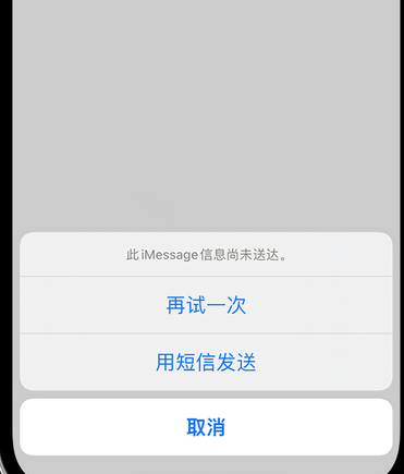 阎良apple维修iPhone上无法正常发送iMessage信息