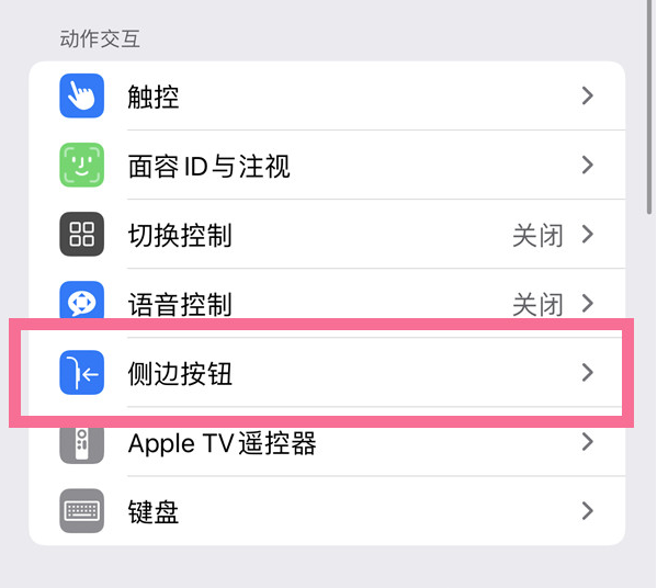 阎良苹果14维修店分享iPhone14 Plus侧键双击下载功能关闭方法 