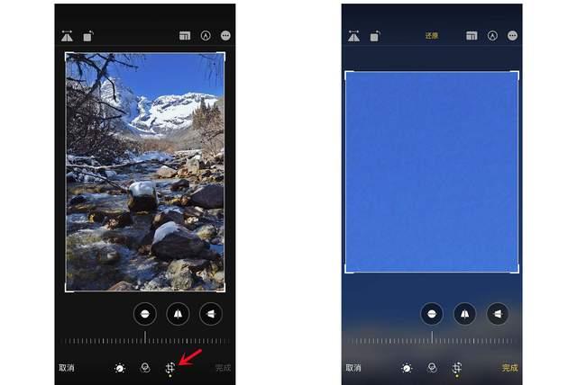 阎良苹果手机维修分享iPhone手机如何使用裁剪功能隐藏照片 